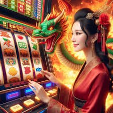 Tampilan meja Sic Bo live dealer di pragmatic slot dengan dealer profesional dan tiga dadu